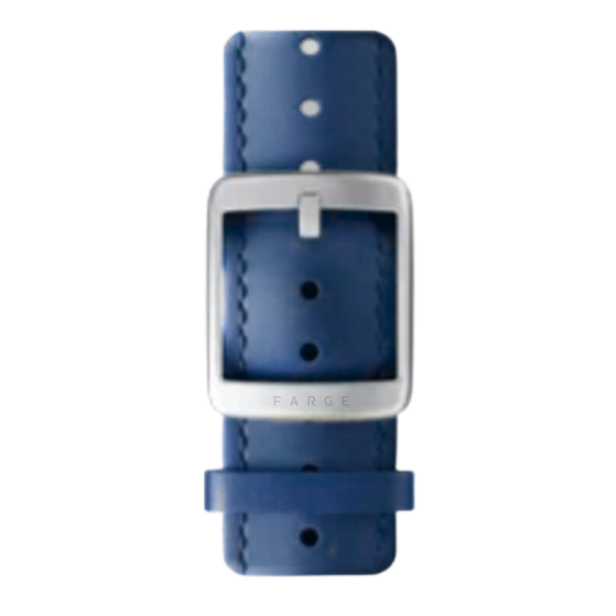 Blue Leather Bracelet - Quantum Pro